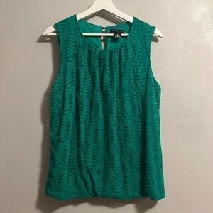 Liz Claiborne career - green top size M